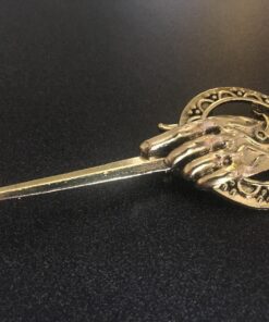 Graceful Goods GOT Antique Gold Tone Hand of The King Brooch 34 81 VgxHyLxL