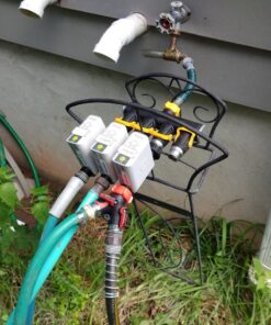 Orbit 21004 B-hyve Smart Hose Faucet Timer with Wi-Fi Hub, Compatible with Alexa,Gray 21004 Faucet Timer with Wi-Fi Hub 35 81 W0jbkxoL