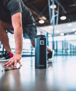 IRON °FLASK Sports Water Bottle - 40oz, 3 Lids (Straw Lid), Leak Proof - Stainless Steel Gym & Sport Bottles for Men, Women & Kids - Double Walled, Insulated Thermos, Metal Canteen Twilight Blue 40 Oz 25 81 XCrmqHcL