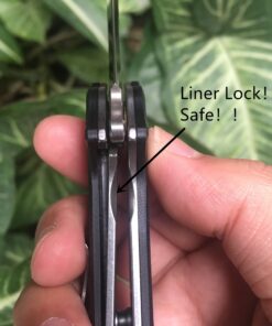 ALBATROSS FK005 EDC Pocket Folding Knife With Liner Lock,D2 Tool Steel Blade, G10 Handle-4 Inch Closed,Gifts/Collections 13 81 XmV7Hy7L