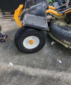 Marathon 30326 13x5.00-6in Flat Free Lawnmower Tire on Wheel 3" Hub, 3/4" Bushings, Black 29 81 Y9M1s6aL