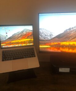 Urmust Adjustable Laptop Stand for Desk Computer Stand for Laptop Riser Holder Stand Compatible with MacBook Air Pro All Laptops 10-15.6"(Black) A-Black 53 81 ZcgGR23L