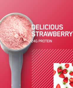 Optimum Nutrition Gold Standard 100% Whey Protein Powder, Delicious Strawberry, 5 Pound (Packaging May Vary) 5 Pound (Pack of 1) 18 81 a9KRoJWL