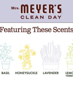 MRS. MEYER'S CLEAN DAY Tub and Tile Cleaner, Lavender, 33 Fluid Ounce 12 81 aAYECLmL