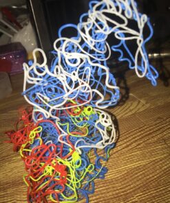 3D Pen Filament Refills - 1.75mm ABS Printer Refill Pack - 240 Linear Feet in 20 Foot Lengths Per Color - 80 Stencil E-Book & Bonus Glow in The Dark Color Included by 3D Artist Supply 18 81 aP5G48TL