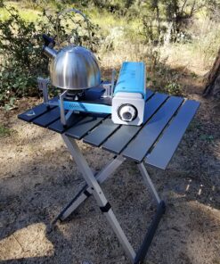 GCI Outdoor Compact Camp Table 20 Outdoor Folding Table, Black Chrome 20 In 25 81 b0XFwaVL