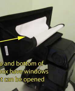 NEEWER Flash Diffuser Light Softbox 6" x 5", Universal, Collapsible with Storage Pouch Compatible with Canon Nikon Sony Godox Yongnuo NEEWER speedlight 6x5 inches 41 81 baMqqGPL