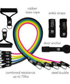 Sweet Sweat Hip Bands and Resistance Set with 3 Levels of Resistance | Non-Slip Fabric Booty Bands for Squats & Lunges | Includes Free Mesh Carrying Bag Training Bands 13 81 cH5QUmwL