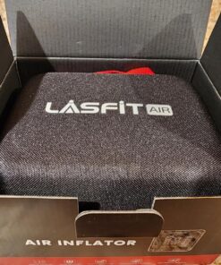 LASFIT AIR CR1 Tire Inflator Portable Air Compressor, 2in1 150PSI Cordless 12V DC Electric Auto Pump w/Digital Pressure Gauge, 3X Fast Inflation, 7800mAH Battery, LED Light for Car Bike Motorcycle Black 34 81 dTqL7kuL