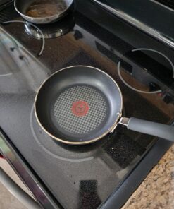 T-fal Ultimate Hard Anodized Nonstick Cookware Set 17 Piece Oven Safe 400F, Lid Safe 350F Pots and Pans, Dishwasher Safe Black 17-Piece 37 81 e39CQZeL