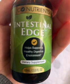 Go Nutrients Intestinal Edge Gut Detox Cleanse for Humans: Enhance Digestive Health, Boost Energy, Clear Skin with Black Walnut, Wormwood, Clove & Gentian Root for Adults & Kids 2oz Liquid Drops 37 81 e6qlOITL