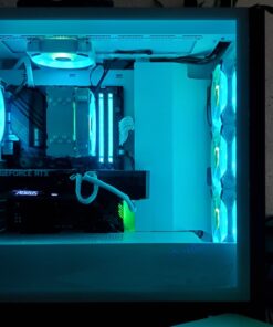 Corsair LL Series, LL120 RGB, 120mm RGB LED Fan, Triple Pack with Lighting Node PRO- White, Lighting Node PRO Included, LL120 RGB White,CO-9050092-WW Triple Pack w/ Lighting Node PRO 62 81 fK7QIPEL