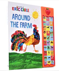 World of Eric Carle, Around the Farm 30-Button Animal Sound Book - Great for First Words - PI Kids 19 81 gBlf08DL