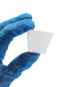 Healthstar Non-Sterile Graduated 1 ounce Clear Plastic Medicine Cups with Measurement Markings (100 Count) 100 Count 12 81 gsmQ2LgL