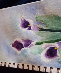 Strathmore 460-55 400 Series Visual Watercolor Journal, 140 LB Cold Press, 5.5"x8", 22 Sheets , White 5.5x8.5 Watercolor 140LB 60 81 hm6xKwL