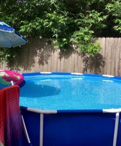 INTEX 28211EH 12ft x 30in Metal Frame Pool with Cartridge Filter Pump for Above-Ground Pool 39 81 jnjB k6L