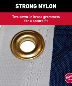 TAYLOR MADE PRODUCTS Sewn American Flag for Boats, 24" x 36", Marine-Grade Nylon, Fade Resistant, Brass Grommets, Embroidered Stars and Stripes, Flag only - 2020109197 11 81 jpj09rmL 1