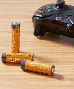 Amazon Basics 20-Pack AA Alkaline High-Performance Batteries, 1.5 Volt, 10-Year Shelf Life 20 Count (Pack of 1) 22 81 mOcbsmPL