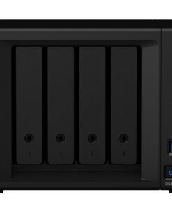 Alternative view of Synology 4 bay NAS DiskStation DS418 (Diskless) 4-bay; 2GB DDR4