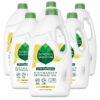 Seventh Generation Dishwasher Detergent Gel Liquid Soap Lemon Scent Dish Detergent 42 oz, Pack of 6 44 81 nTRDOF L
