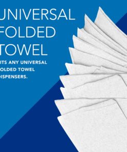 Scott® Multifold Paper Towels (03650), with Absorbency Pockets™, 9.2" x 9.4" sheets, White, Compact Case for Easy Storage, (250 Sheets/Pack, 12 Packs/Case, 3,000 Sheets/Case) 250 Count (Pack of 12) 19 81 oDtS hfL