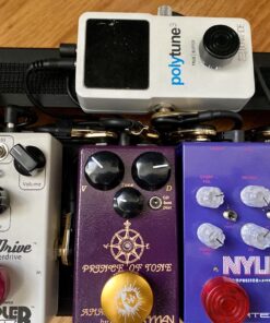 WORLDS BEST CABLES 6 Units - 6 Inch -Pedal, Effects, Patch, Instrument Cable Custom Made Made Using Mogami 2319 Wire and Eminence Gold Plated ¼ inch (6.35mm) R/A Pancake Type Connectors 35 81 oO1B1L