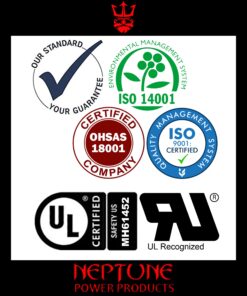 Neptune 12V 26Ah NT-12260 Rechargeable Battery - Larger HIGH Capacity Solar SLA Sealed Lead Acid Battery - 2 Pack 10 81 pD5WEeRL