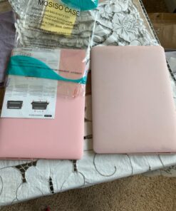 MOSISO Case Only Compatible with MacBook Pro Retina 13 inch (Models: A1502 & A1425) (Older Version Release 2015 - end 2012), Plastic Hard Shell Case & Keyboard Cover & Screen Protector, Rose Quartz 45 81 pL6mfjFL
