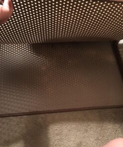 iPrimio Large Cat Litter Trapper Mat w/ Urine/Waterproof Layer - Larger Holes w/ Urine Puppy Pad Option - Cat Litter Mat, Light and Soft (Brown Color) 30x23 - Brown 39 81 pc9aRf5L