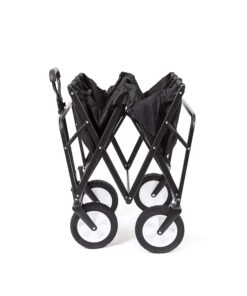 MacSports Collapsible Folding Outdoor Utility Wagon, Black 26 81 qN57xiJL