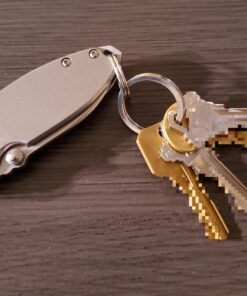 CRKT Squid Folding Pocket Knife: Compact EDC Straight Edge Utility Knife with Stainless Steel Blade and Framelock Handle Silver Stonewash 44 81 qfgMJxzL