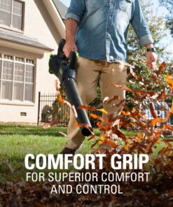 Greenworks 40V (110 MPH / 390 CFM) Cordless Axial Blower, 3.0Ah Battery and Charger Included LB-390 3Ah Battery and Charger 18 81 sEkRJ69S