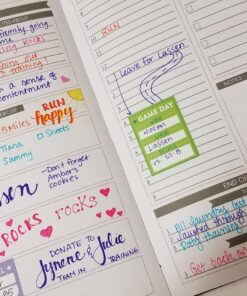 Panda Planner Undated Daily Planner - 90 Day Organization - Goals, Gratitude & Focus - Bonus Weekly & Monthly Agenda - Black - Hardcover Classic 61 81 tQuCo1JL