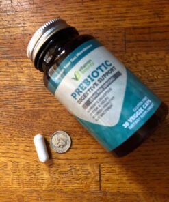 Vitamin Bounty Prebiotic Fiber Digestive Support - Gut Health Supplements for Women and Men, Dietary Fiber, Supports Digestive Health, Probiotics for Women & Men for Gas Relief - 60 Capsules 32 81 tnkcXzNL