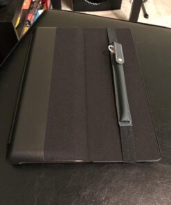 MoKo Pencil Case Fit Apple Pencil (USB-C), Apple Pencil 1st/2nd Generation, Elastic Band Detachable Stylus Pens Pocket Protective Pouch for 9.7"-12.9" Tablet, Space Gray 64 81 uC5i7A4L