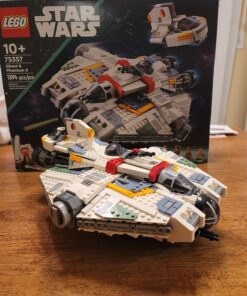 LEGO Star Wars: Ahsoka Ghost & Phantom II 75357 Playset Inspired by The Ahsoka Series, Featuring 2 Buildable Starships and 5 Star Wars Figures Including Jacen Syndulla and Chopper 46 81 uyZezFyL 1