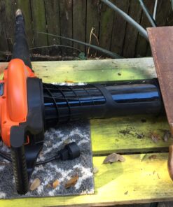 BLACK+DECKER 3-in-1 Leaf Blower, Leaf Vacuum and Mulcher, Up to 230 MPH, 12 Amp, Corded Electric (BV3600) 42 81 vBRUTUlL