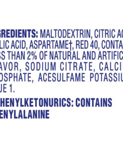 Crystal Light Sugar-Free Raspberry Ice Low Calories Powdered Drink Mix 6 Count(Pack of 12) 6 Count (Pack of 12) 19 81 vZUweOL