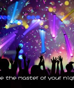Fun Central 12 Pack - LED Supreme Foam Stick Baton Bulk - Light Up Batons for Wedding, Concert and Party - Multicolor 24 81 w1PQ1z1L
