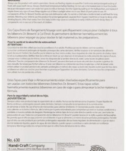 Dr. Brown's Travel and Storage Baby Bottle Caps for Natural Flow and Options+ Baby Bottles - 3-Pack - Narrow 17 81 wASQfrML