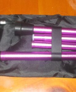 Vive Folding Cane - Foldable Walking Cane for Men, Women - Fold-up, Collapsible, Lightweight, Adjustable, Portable Hand Walking Stick - Balancing Mobility Aid - Sleek, Comfortable T Handles (Purple) Purple 41 81 wea atkL
