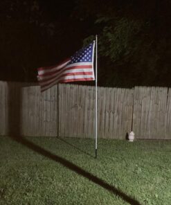 Anley Fly Breeze 3x5 Foot American US Flag - Vivid Color and UV Fade Resistant - Canvas Header and Double Stitched - USA Flags Polyester with Brass Grommets 3 X 5 Ft 3x5 Ft 33 81 wp1i2XTL