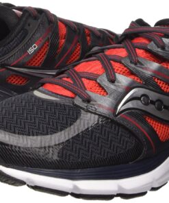 Saucony Men's Zealot ISO Running Shoe 10 Red/Black/Silver 14 81 xghvs69L