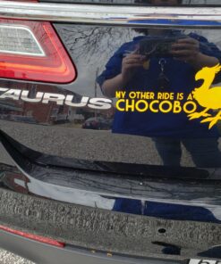 Yoonek Graphics My Other Ride is a Chocobo Decal Sticker for Car Window, Laptop and More. # 1246 (Custom, Custom) 3 81 xjRPk4QL