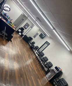 Amazon Basics Classic Faux Leather Office Desk Guest Chair with Metal Frame, Black, 27.4D x 23.6W x 35.8H in 35 81 y0P3VIRL