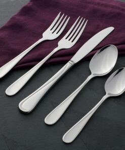 Oneida Flight 45-Piece Stainless-Steel Flatware Set, Service for 8 45-Piece Flatware Set 11 81 yYETHDmL