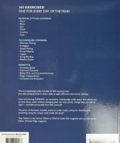 Alternative view of Guitar Aerobics: A 52-Week, One-lick-per-day Workout Program for Developing, Improving and Maintaining Guitar Technique Bk/online audio Paperback