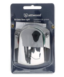 Attwood 6375D6 ZAMAK 1-Mile Sidelights, Bi-Color Combination, Deck Mount, Provides 1-Mile, 225-Degrees Light Visibility, 12V 13 8100sBR9tNL
