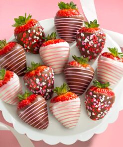 A Gift Inside The Original Love Berries Dipped Strawberries - 12 Berries 12 Love Berries Original 20 8102WKMOoBL