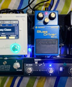 Donner Small Guitar Pedal Board, Mini Effects Pedalboard Power Supply Set DB-S100 with Convertible Bag Backpack, 60" Adhesive Backed Hook-and-Loop and Power Supply Mounting Device,14.46" x 7.51" 14.5" x 7.5" x 2" 21 8102qvBN L